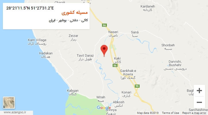 روستای مسیله کشوری بر روی نقشه