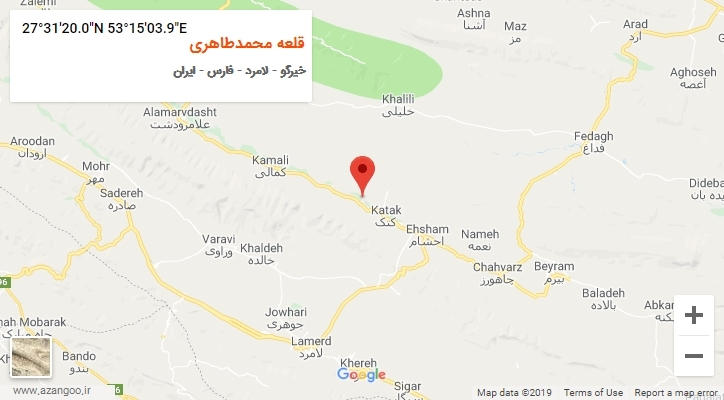 روستای قلعه محمدطاهری بر روی نقشه