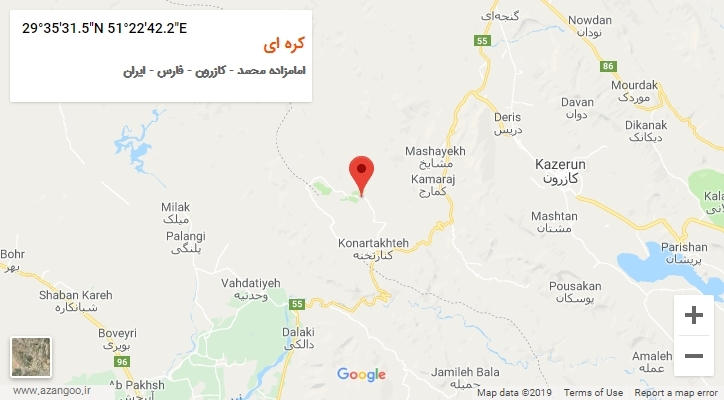 روستای کره ای بر روی نقشه