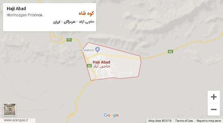 دهستان کوه شاه بر روی نقشه
