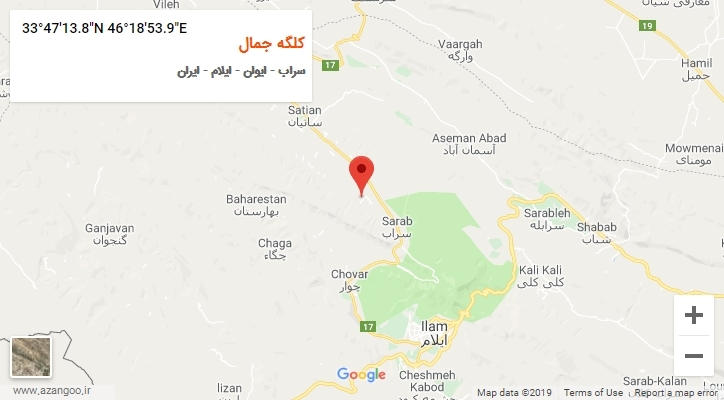 روستای کلگه جمال بر روی نقشه