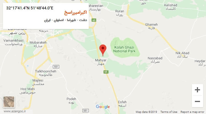 روستای اکبرامیرراسخ بر روی نقشه