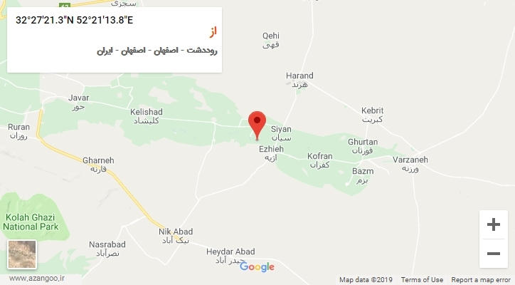 روستای از بر روی نقشه