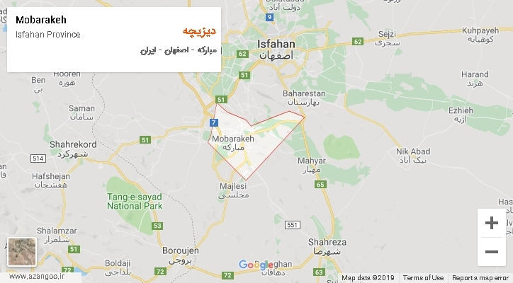 دهستان دیزیچه بر روی نقشه