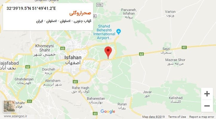 روستای صحراروگلی بر روی نقشه
