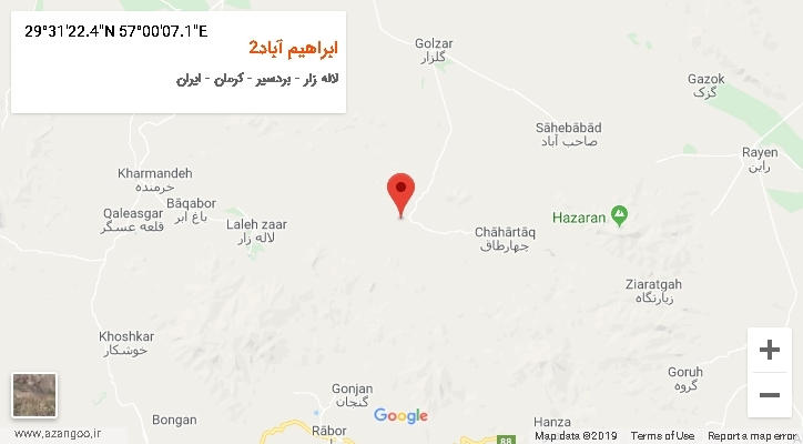 روستای ابراهیم آباد2 بر روی نقشه