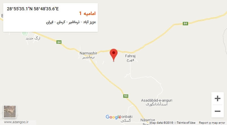 روستای امامیه 1 بر روی نقشه