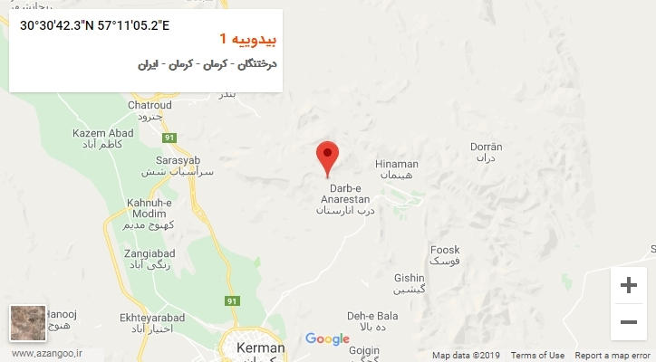 روستای بیدوییه 1 بر روی نقشه