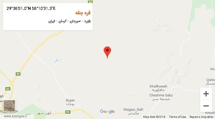روستای قره جقه بر روی نقشه