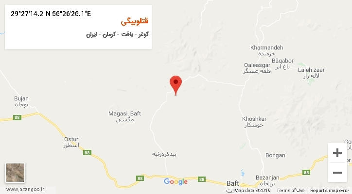 روستای قتلوبیگی بر روی نقشه
