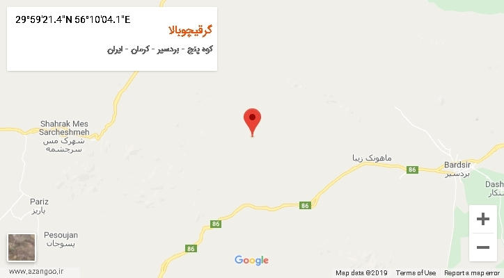 روستای گرقیچوبالا بر روی نقشه