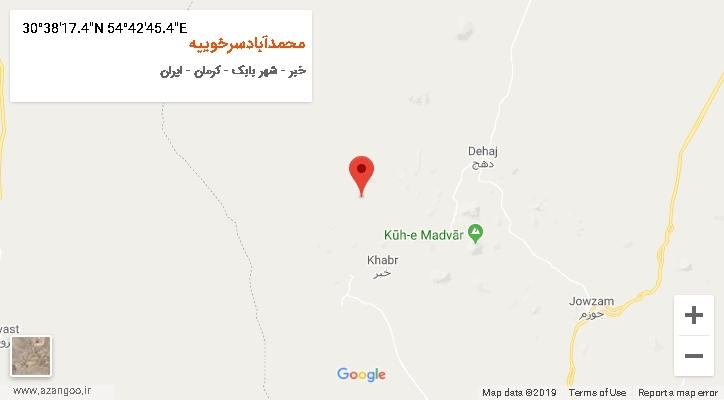 روستای محمدآبادسرخوییه بر روی نقشه
