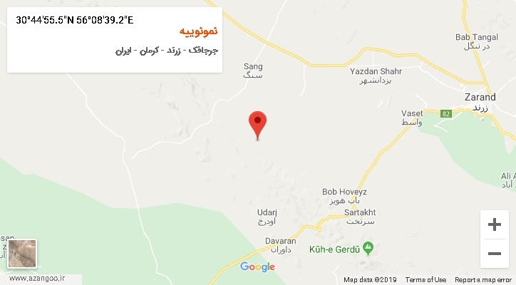 روستای نمونوییه بر روی نقشه