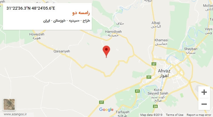 روستای رامسه دو بر روی نقشه