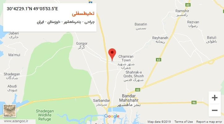 روستای تخیطسفلی بر روی نقشه