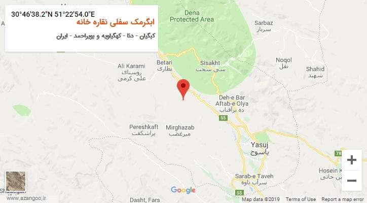 روستای ابگرمک سفلی نقاره خانه بر روی نقشه
