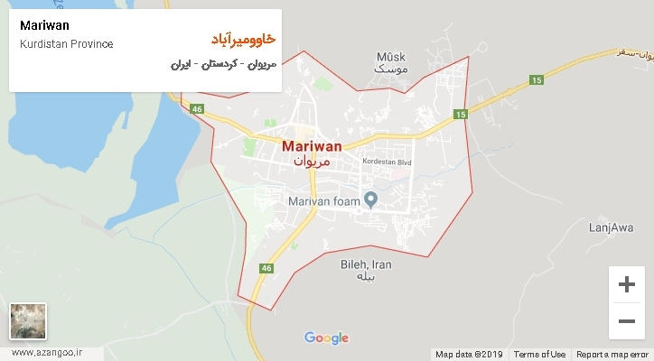 دهستان خاوومیرآباد بر روی نقشه