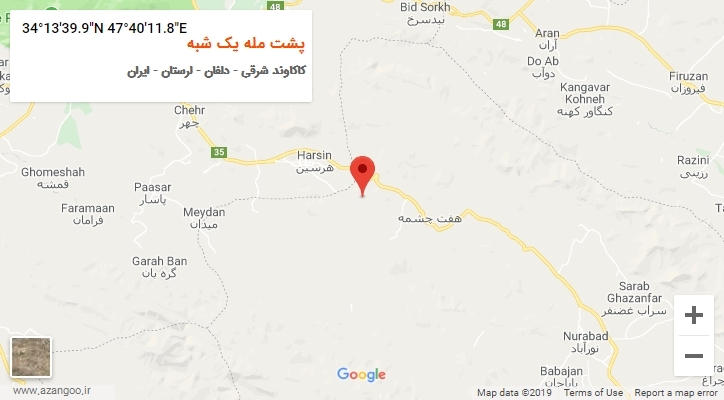 روستای پشت مله یک شبه بر روی نقشه