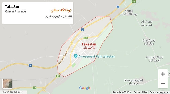 دهستان دودانگه سفلی بر روی نقشه