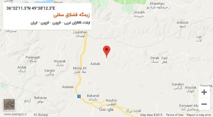 روستای زیمگه قشلاق سفلی بر روی نقشه