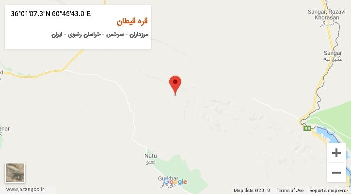 روستای قره قیطان بر روی نقشه