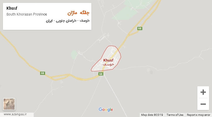 دهستان جلگه  ماژان بر روی نقشه