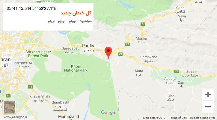 روستای گل خندان جدید بر روی نقشه