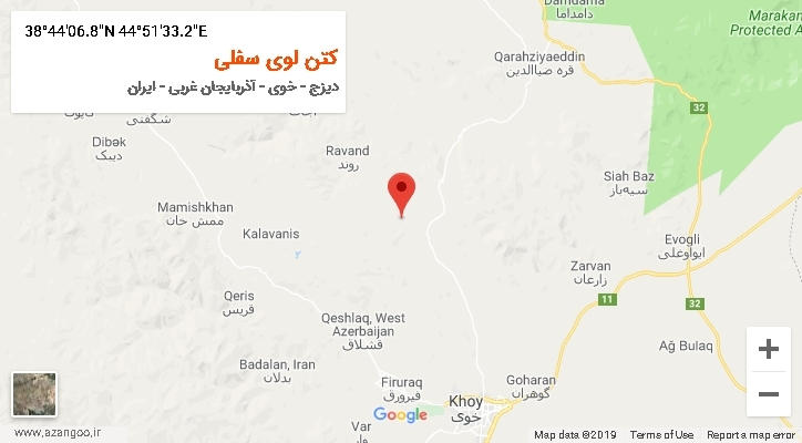 روستای کتن لوی سفلی بر روی نقشه