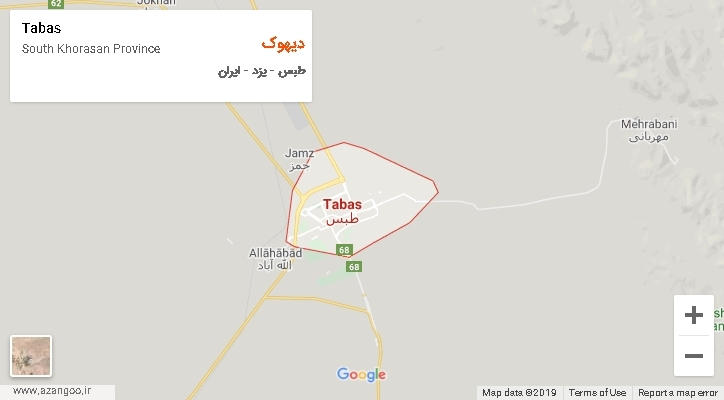 دهستان دیهوک بر روی نقشه